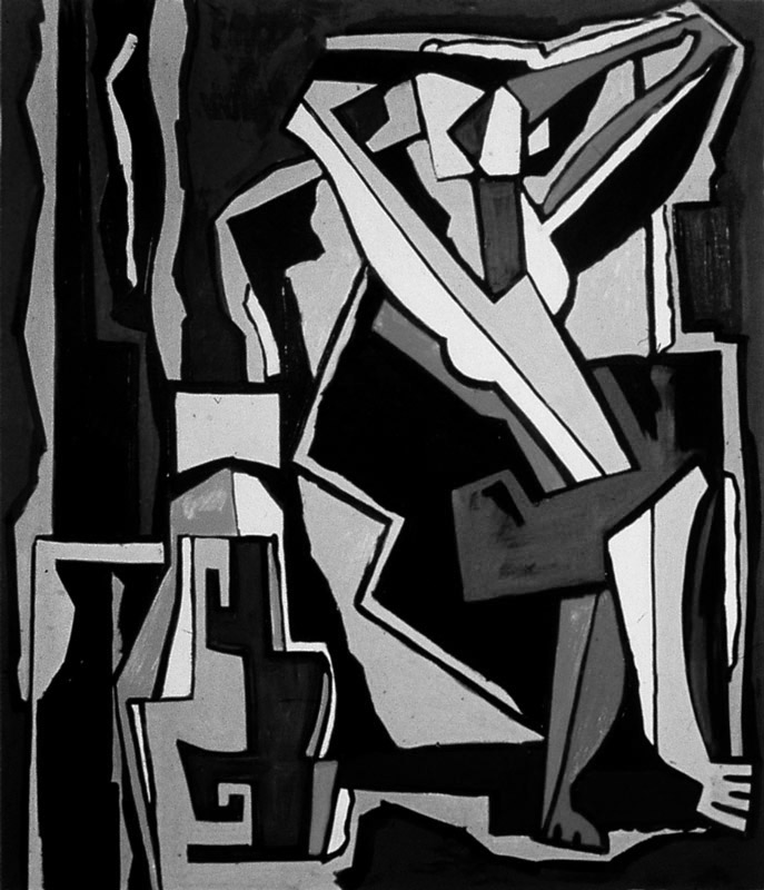 Ilppo Alho, 1976 — Sommitelma — �ljyv�ri kankaalle — 120 x 100 (cm)