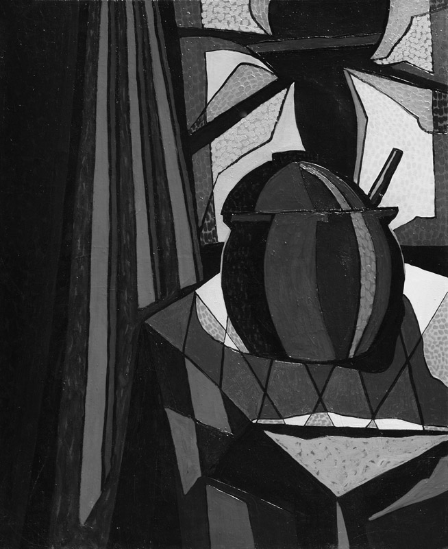 Ilppo Alho, 1977 — Pata — �ljyv�ri kankaalle — 110 x 90 (cm)