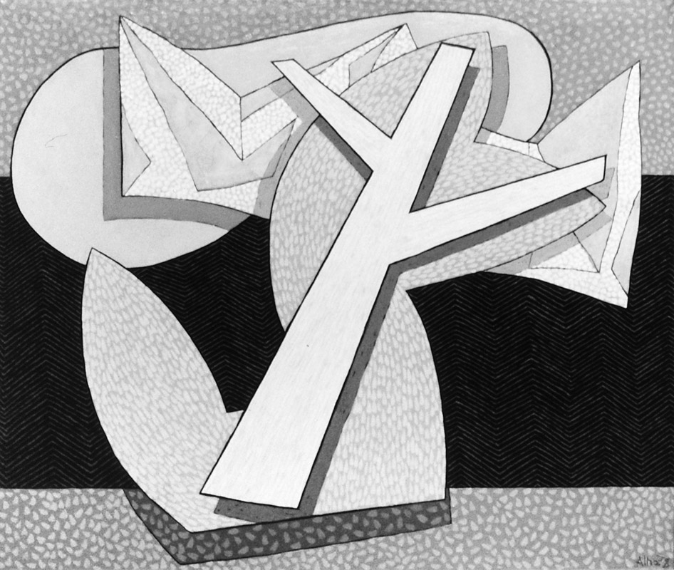 Ilppo Alho, 1978 — Kelo — �ljyv�ri kankaalle — 145 x 125 (cm)