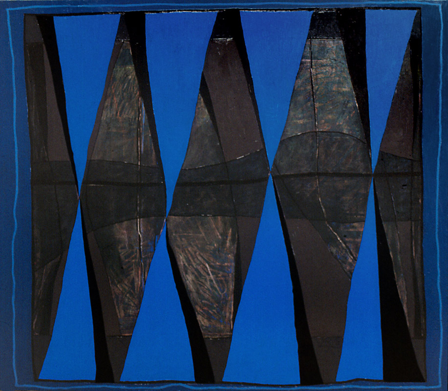 Ilppo Alho, 1982 — Maalaus — �ljyv�ri kankaalle — 145 x 165 (cm)
