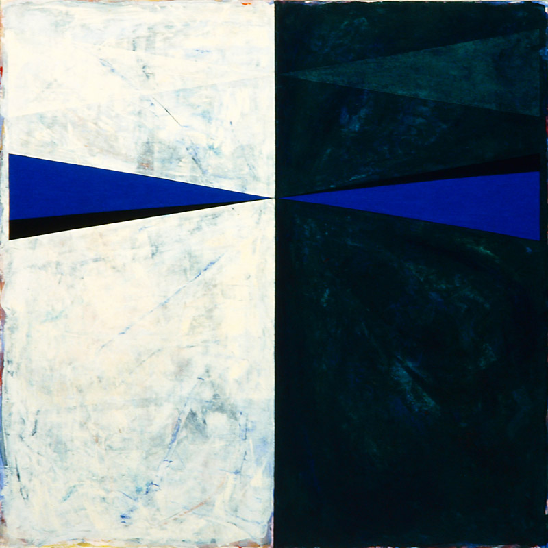 Ilppo Alho, 1983 — Maalaus — �ljyv�ri kankaalle — 200 x 200 x 5 (cm)