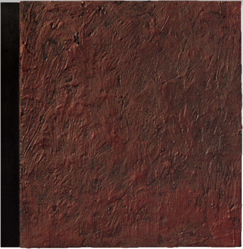 Ilppo Alho, 1988 — Maalaus XI — akryyliv�ri kankaalle — 43 x 42 x 2 (cm)