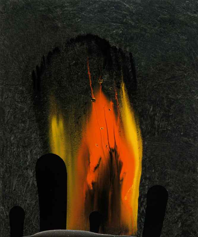 Ilppo Alho, 2012 — Skegemog — akryyli- ja alkydiv�ri mdf:lle — 60 x 50 (cm)