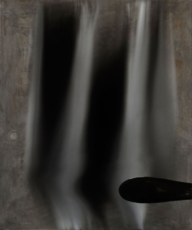 Ilppo Alho, 2015 — Odd — alkydiv�ri ja epoksi ter�kselle — 150 x 125 (cm)